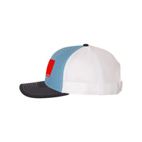 Load image into Gallery viewer, The Citadel, Citadel Club, Summerville, Richardson - Snapback Trucker Cap - Carolina Blue
