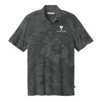 Load image into Gallery viewer, The Citadel, Big Red, Palm Tree Logo, Tommy Bahama® Santiago Paradise Polo - Coal
