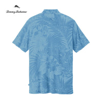 Load image into Gallery viewer, The Citadel, Spike Logo, Tommy Bahama® Santiago Paradise Polo - Chambray- back
