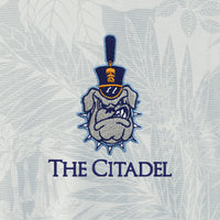 Load image into Gallery viewer, The Citadel, Spike Logo, Tommy Bahama® Santiago Paradise Polo - Grey
