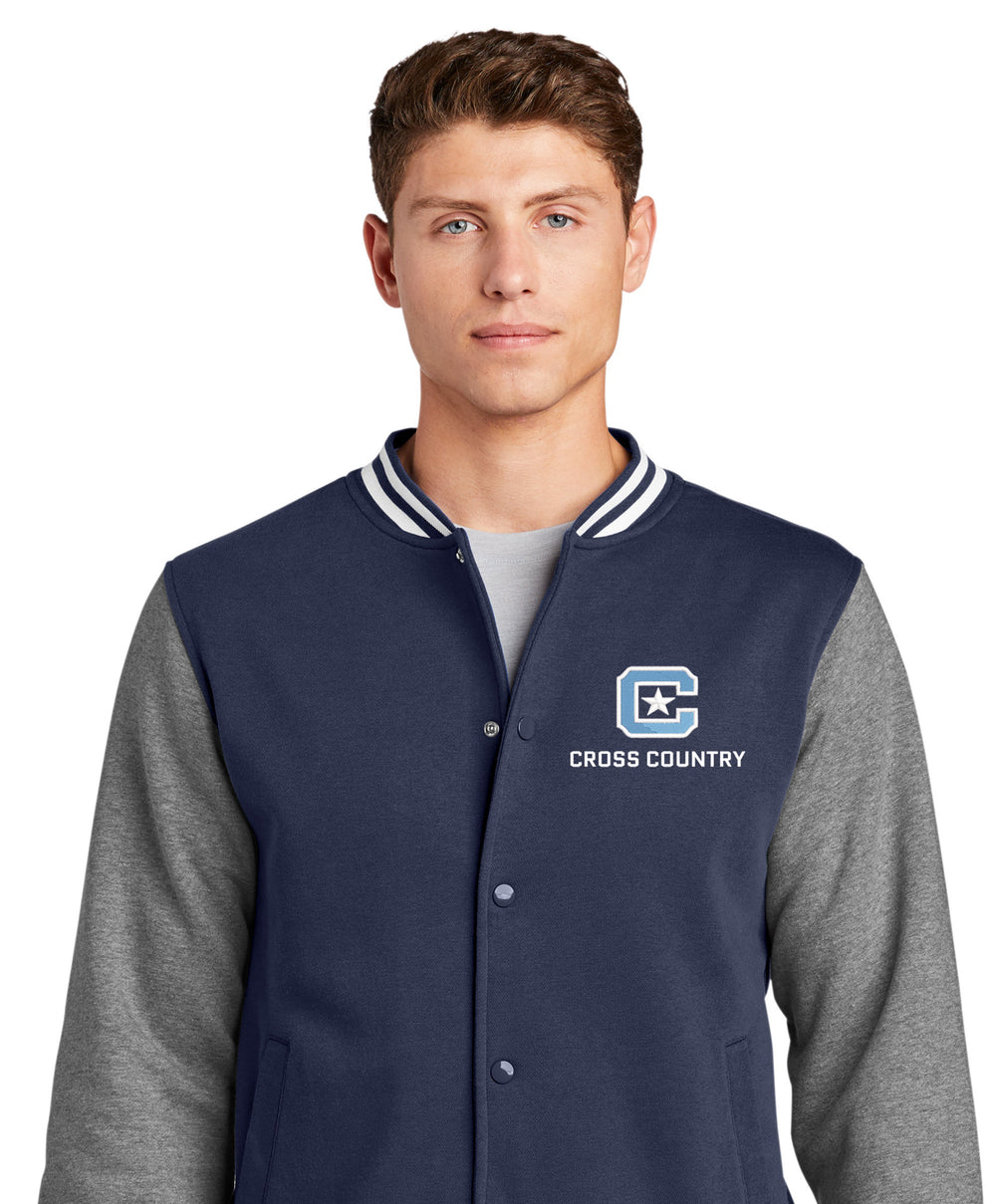 The Citadel C, Sports - Cross Country, Fleece Letterman Jacket