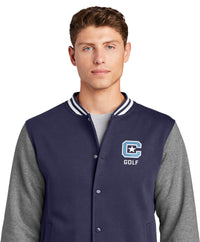 Load image into Gallery viewer, The Citadel C, Club Sports - Golf Fleece Letterman Jacket
