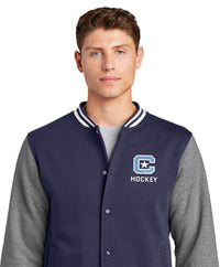 Load image into Gallery viewer, The Citadel C, Club Sports - Hockey, Fleece Letterman Jacket
