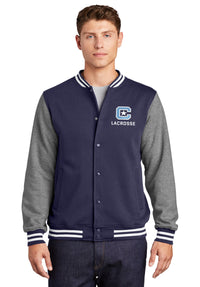 Load image into Gallery viewer, The Citadel C, Club Sports - Lacrosse, Fleece Letterman Jacket
