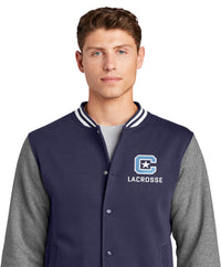 Load image into Gallery viewer, The Citadel C, Club Sports - Lacrosse, Fleece Letterman Jacket
