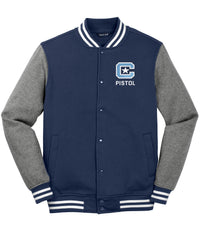 Load image into Gallery viewer, The Citadel C, Club Sports - Pistol, Fleece Letterman Jacket
