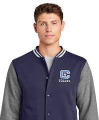 Load image into Gallery viewer, The Citadel C, Club Sports - Soccer Fleece Letterman Jacket
