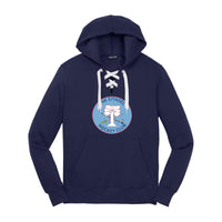 Load image into Gallery viewer, The Citadel, Club Sports - Hockey, Sport-Tek® Lace Up Pullover Hooded Sweatshirt - Navy
