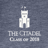 Load image into Gallery viewer, The Citadel, Class of 2018, Barracks,  Full-Zip Hooded Jacket
