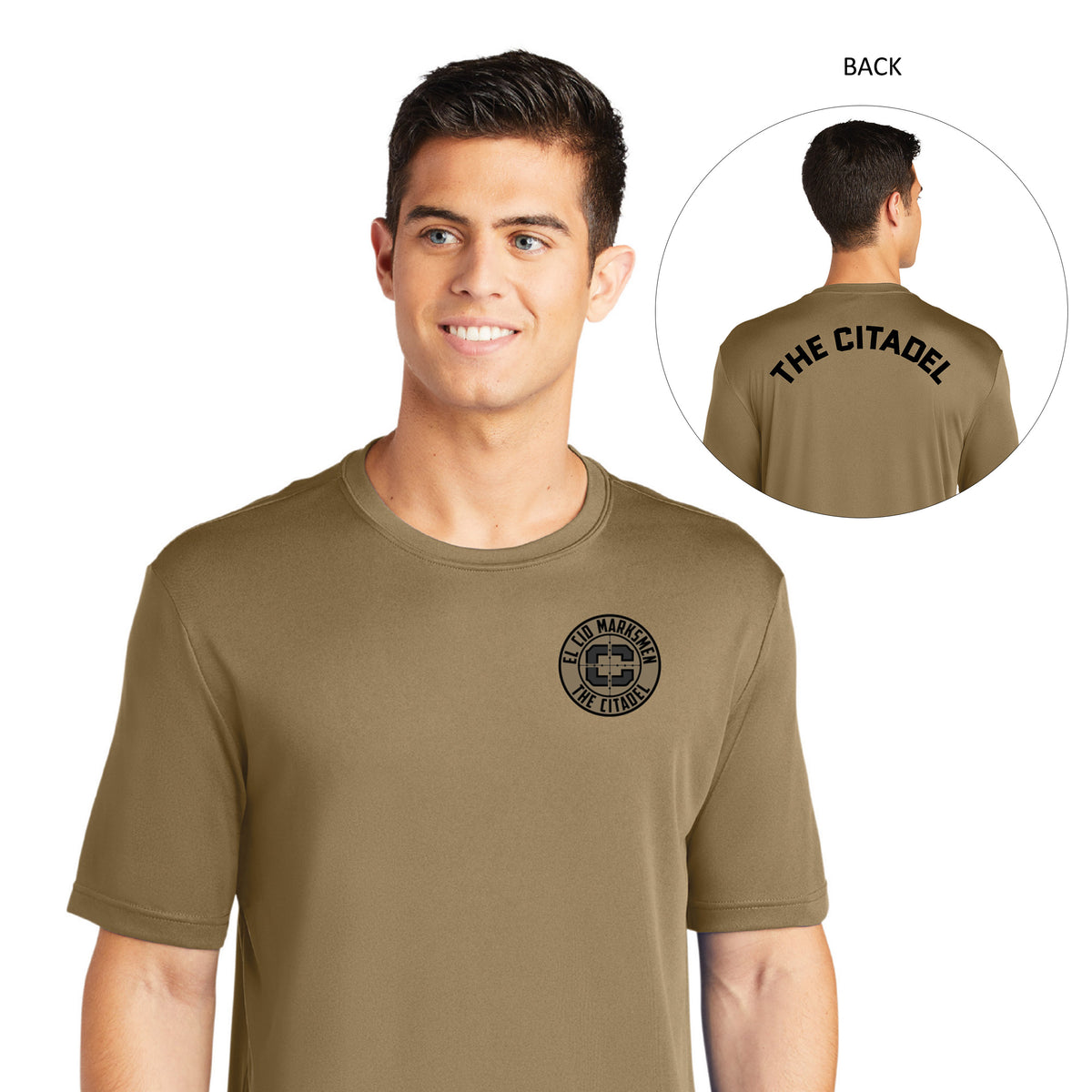 The Citadel, El Cid Marksmen, Sport-Tek® PosiCharge® Competitor™ Tee Shirt
