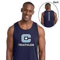 Load image into Gallery viewer, The Citadel, C Star, Club Sports - Triathlon, Sport-Tek ® PosiCharge ® Competitor ™ Tank
