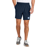 Load image into Gallery viewer, The Citadel, Club Sports - Hockey, Sport-Tek® Repeat 7&quot; Short - Navy
