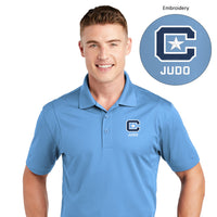 Load image into Gallery viewer, The Citadel, Club Sports - Judo Sport-Tek® Micropique Sport-Wick® Polo - Blue Lake

