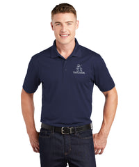 Load image into Gallery viewer, The Citadel, Marching Bulldog, Sport-Tek® Micropique Sport-Wick® Polo- Navy

