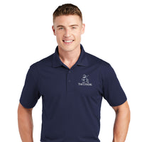 Load image into Gallery viewer, The Citadel, Marching Bulldog, Sport-Tek® Micropique Sport-Wick® Polo- Navy
