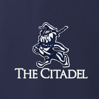 Load image into Gallery viewer, The Citadel, Marching Bulldog, Sport-Tek® Micropique Sport-Wick® Polo- Navy
