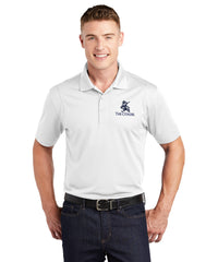 Load image into Gallery viewer, The Citadel, Marching Bulldog, Sport-Tek® Micropique Sport-Wick® Polo- White
