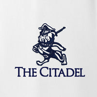 Load image into Gallery viewer, The Citadel, Marching Bulldog, Sport-Tek® Micropique Sport-Wick® Polo- White
