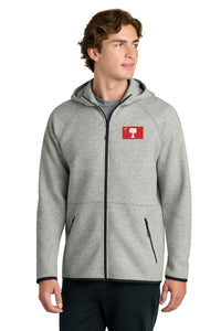 Load image into Gallery viewer, The Citadel, Big Red Flag Embroidered Logo, Phenom Full-Zip Hoodie
