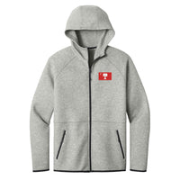 Load image into Gallery viewer, The Citadel, Big Red Flag Embroidered Logo, Phenom Full-Zip Hoodie
