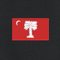 Load image into Gallery viewer, The Citadel, Big Red Flag Embroidered Logo, Phenom Full-Zip Hoodie
