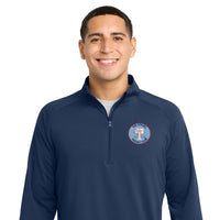 Load image into Gallery viewer, The Citadel, Club Sports - Hockey, Sport-Tek® Sport-Wick® Stretch 1/4-Zip Pullover - Navy
