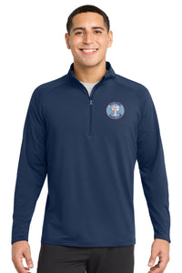 Load image into Gallery viewer, The Citadel, Club Sports - Hockey, Sport-Tek® Sport-Wick® Stretch 1/4-Zip Pullover - Navy
