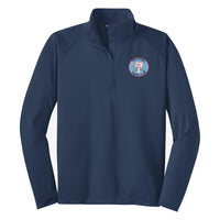 Load image into Gallery viewer, The Citadel, Club Sports - Hockey, Sport-Tek® Sport-Wick® Stretch 1/4-Zip Pullover - Navy

