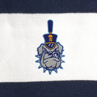 Load image into Gallery viewer, The Citadel, Spike logo Scarf- Navy/white
