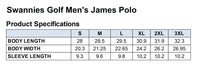 Load image into Gallery viewer, The Citadel, Spike Golfing, Swannies Brand, Golf James Polo Shirt
