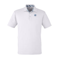 Load image into Gallery viewer, The Citadel, C Star, Swannies Brand, Golf James Polo Shirt- White

