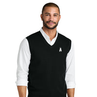 Load image into Gallery viewer, The Citadel, Barracks, Easy Care Sweater Vest - Black

