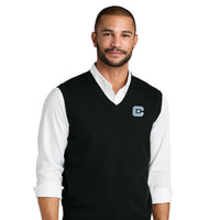 Load image into Gallery viewer, The Citadel, C Star, Easy Care Sweater Vest - Black

