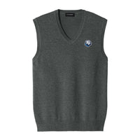 Load image into Gallery viewer, The Citadel, Bulldog, Easy Care Sweater Vest - Charcoal
