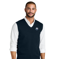 Load image into Gallery viewer, The Citadel, Bulldog, Easy Care Sweater Vest - Navy
