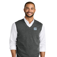 Load image into Gallery viewer, The Citadel, C Star, Easy Care Sweater Vest - Charcoal
