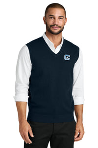 Load image into Gallery viewer, The Citadel, C Star, Easy Care Sweater Vest - Navy
