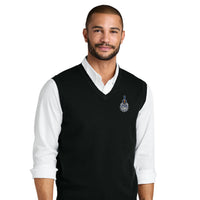 Load image into Gallery viewer, The Citadel, Spike, Easy Care Sweater Vest - Black
