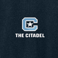 Load image into Gallery viewer, The Citadel, C Star, Port Authority® Easy Care 1/4-Zip Sweater - Navy
