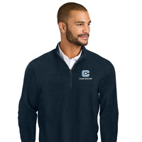 Load image into Gallery viewer, The Citadel, Club Soccer, Easy Care 1/4-Zip Sweater
