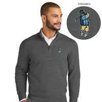 Load image into Gallery viewer, The Citadel, Spike The Golfer, Port Authority® Easy Care 1/4-Zip Sweater

