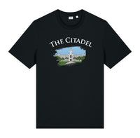 Load image into Gallery viewer, The Citadel, Barracks, Stanley/Stella Unisex Creator 2.0 T-Shirt- Black
