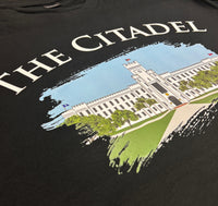 Load image into Gallery viewer, The Citadel, Barracks, Stanley/Stella Unisex Creator 2.0 T-Shirt- Black
