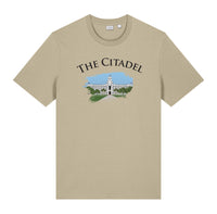 Load image into Gallery viewer, The Citadel, Barracks, Stanley/Stella Unisex Creator 2.0 T-Shirt- Desert Dust
