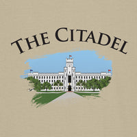 Load image into Gallery viewer, The Citadel, Barracks, Stanley/Stella Unisex Creator 2.0 T-Shirt- Desert Dust
