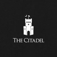 Load image into Gallery viewer, The Citadel, Barracks, 3D Effect Logo, Stanley/Stella Unisex Cruiser 2.0 Hooded Sweatshirt- Black
