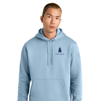 Load image into Gallery viewer, The Citadel, Barracks, 3D Effect Logo, Stanley/Stella Unisex Cruiser 2.0 Hooded Sweatshirt- Light Blue

