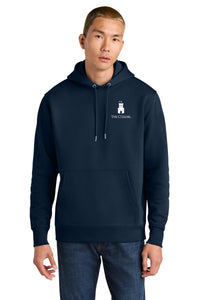 Load image into Gallery viewer, The Citadel, Barracks, 3D Effect Logo, Stanley/Stella Unisex Cruiser 2.0 Hooded Sweatshirt- Navy
