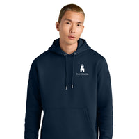 Load image into Gallery viewer, The Citadel, Barracks, 3D Effect Logo, Stanley/Stella Unisex Cruiser 2.0 Hooded Sweatshirt- Navy
