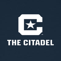 Load image into Gallery viewer, The Citadel, 3D Effect, C Star Logo, Stanley/Stella Unisex Changer 2.0 Crewneck Sweatshirt - Navy
